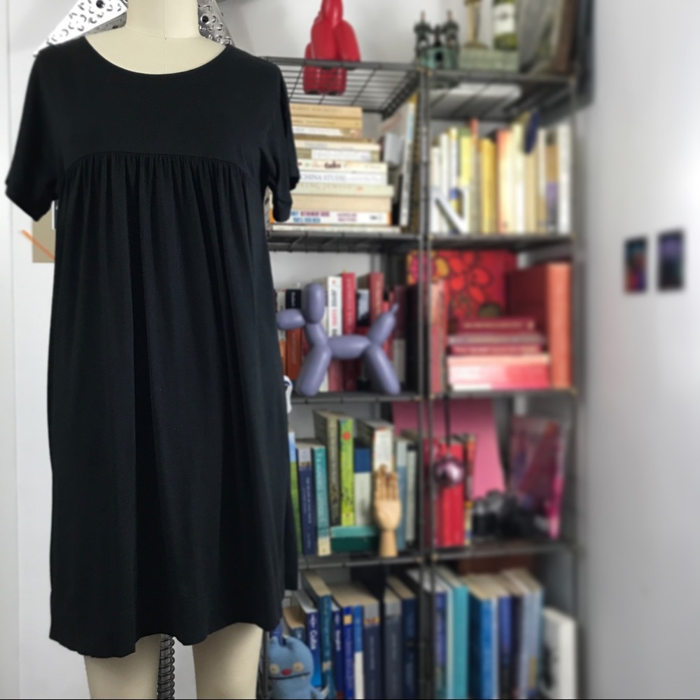 French Connection Y2K Babydoll Empire Waist Dress